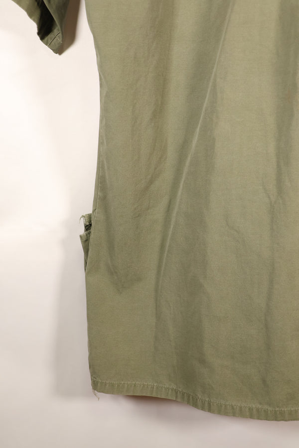 1966–67 Contract, S-R, Presumed USAF Issue, 3rd Model Jungle Fatigue Jacket, Short-Sleeve, Used