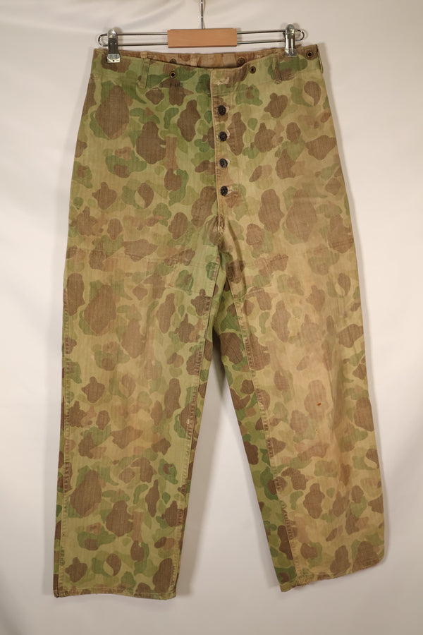ทศวรรษ 1940, สงครามโลกครั้งที่สอง, นาวิกโยธินสหรัฐฯ, P-44, ลายพรางกบ, กางเกง HBT, มือสอง