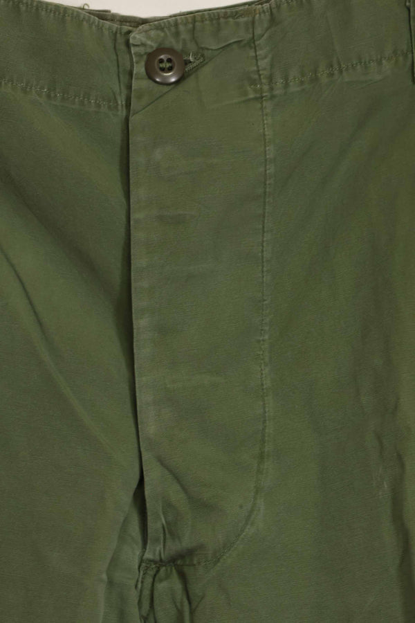 1960年代中頃　2nd Model ジャングルファティーグパンツ　元特殊部隊隊員放出　中古品　B