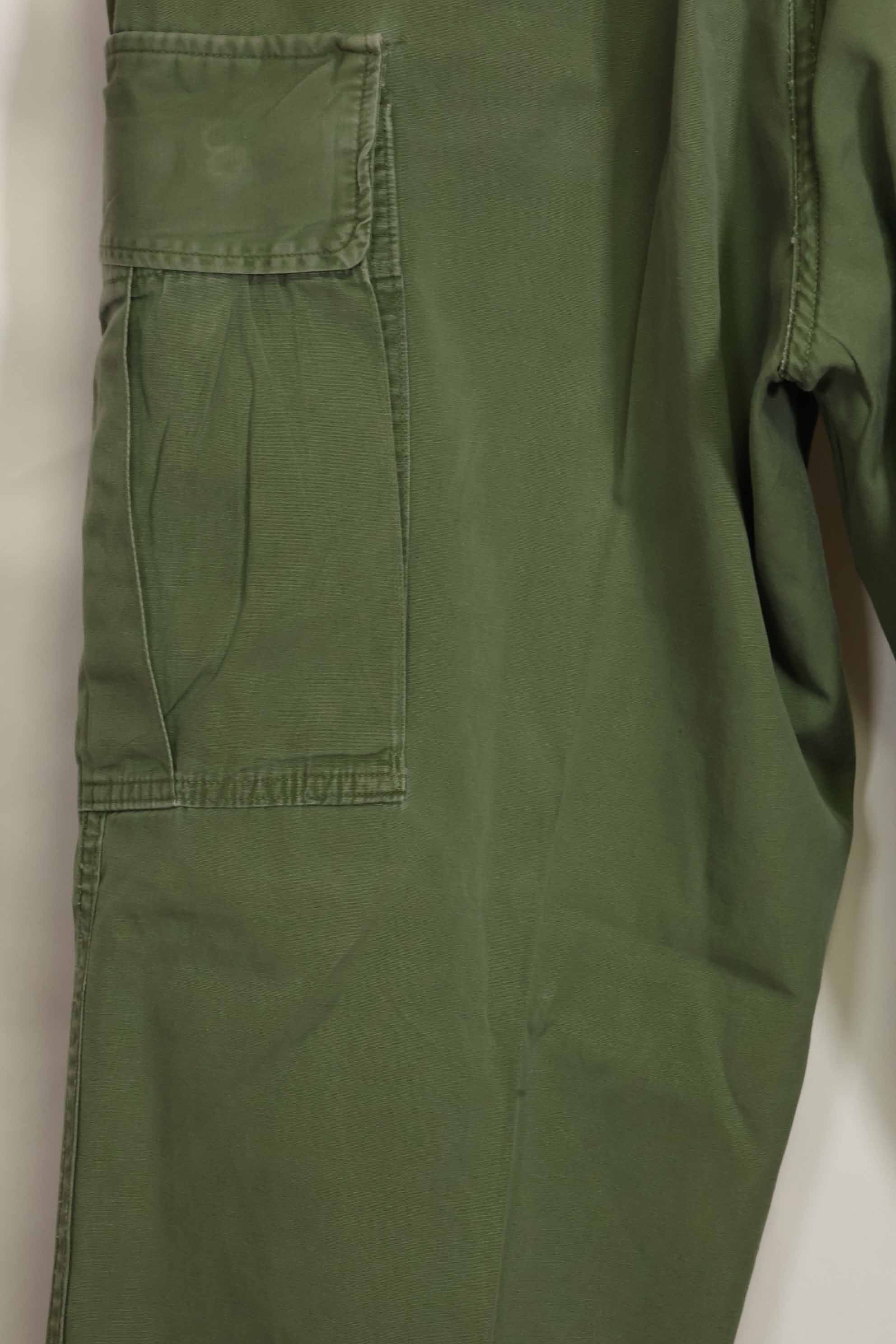 1960年代中頃　2nd Model ジャングルファティーグパンツ　元特殊部隊隊員放出　中古品　B
