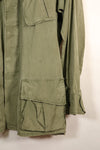 1967 Contract, M-L, Non-Ripstop, 3rd Model Jungle Fatigue Jacket, Faded, Used