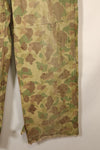1940s W34 US Army Frogskin Camouflage HBT Pants Utility Pants Used