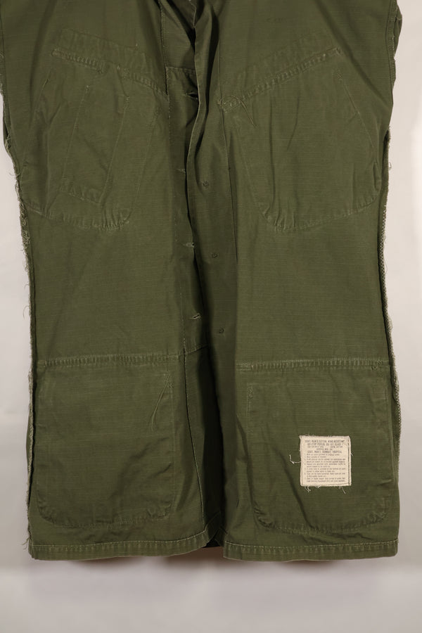 1969年頃　S-Sサイズ　4th Model ジャングルファティーグ　ジャケット　中古品　映画会社放出  D