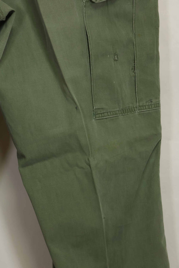 1960年代中頃　2nd Model ジャングルファティーグパンツ　元特殊部隊隊員放出　中古品　C