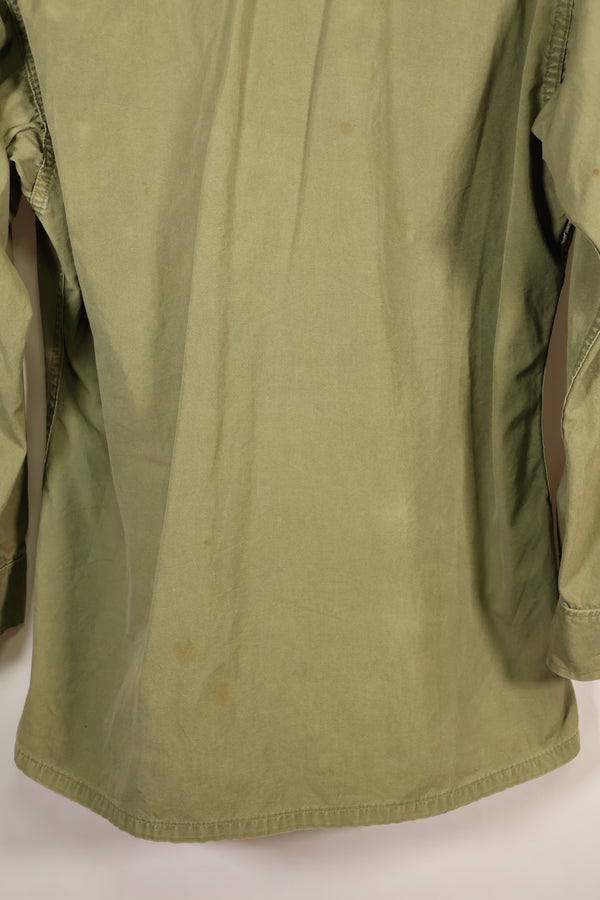 แจ็กเก็ตสนามแบบ Jungle Fatigue รุ่นที่ 3 ตามสัญญา M-R ปี 1967 – สีจางเล็กน้อย – มือสอง