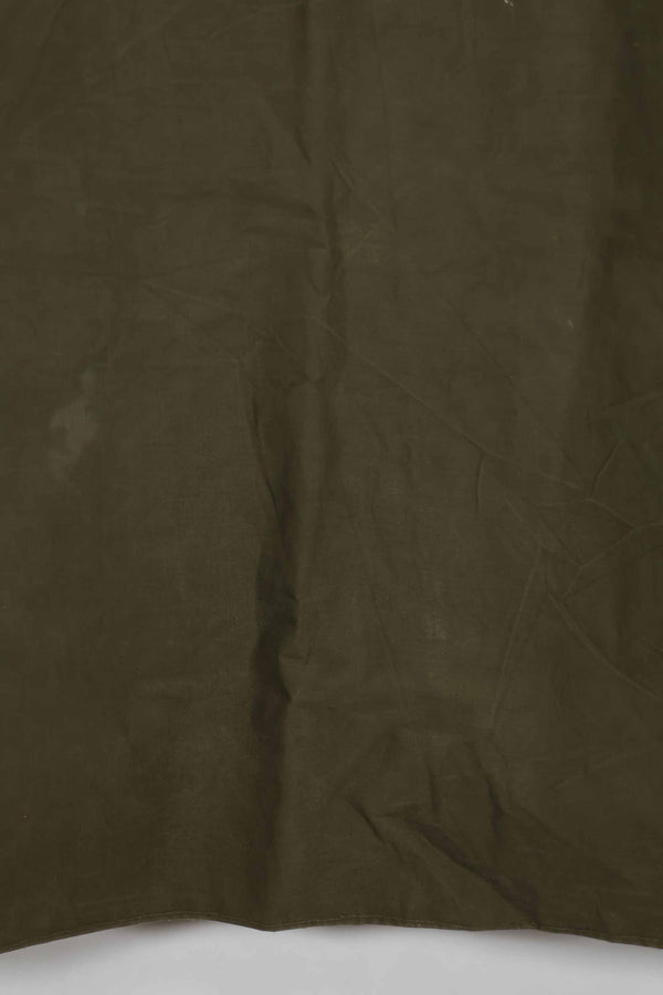 1960s locally made 2nd Infantry Division rain jacket, reversible, used.