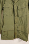 1966–67 Contract X-S-R Non-Ripstop 3rd Model Jungle Fatigue Jacket—Rare Item—Used