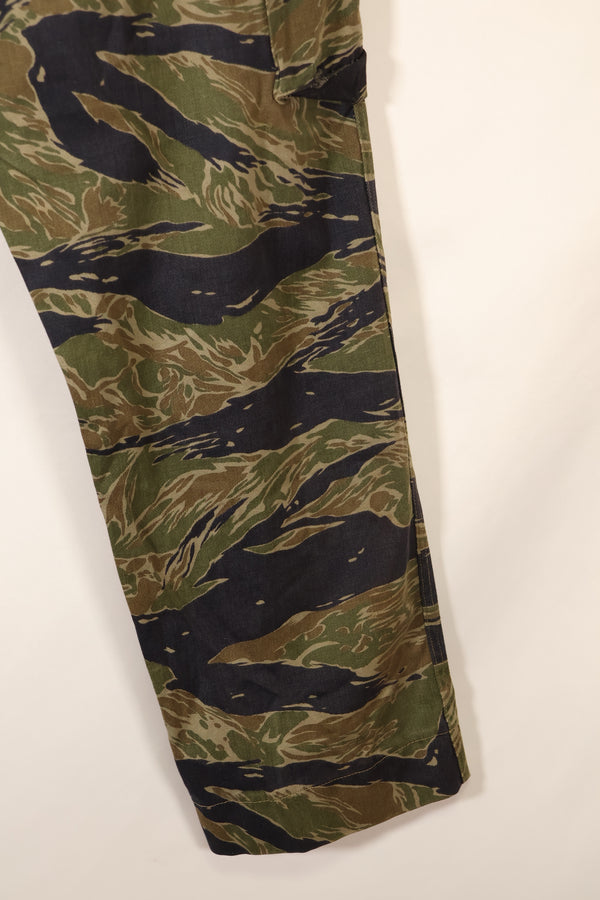 1960年代中頃　A-L　シルバータイガーパターン　Asian カット　パンツ　補修あり　中古品