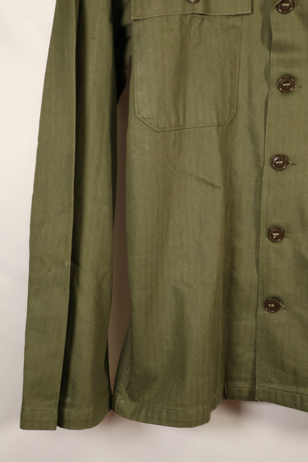 เสื้อตามสัญญาปี 1947, ขนาดเล็ก, M-1947, HBT, เสื้อใช้งานทั่วไป, มีตราติด, มือสอง
