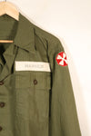 เสื้อตามสัญญาปี 1947, ขนาดเล็ก, M-1947, HBT, เสื้อใช้งานทั่วไป, มีตราติด, มือสอง