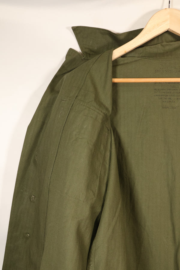 เสื้อตามสัญญาปี 1947, ขนาดเล็ก, M-1947, HBT, เสื้อใช้งานทั่วไป, มีตราติด, มือสอง