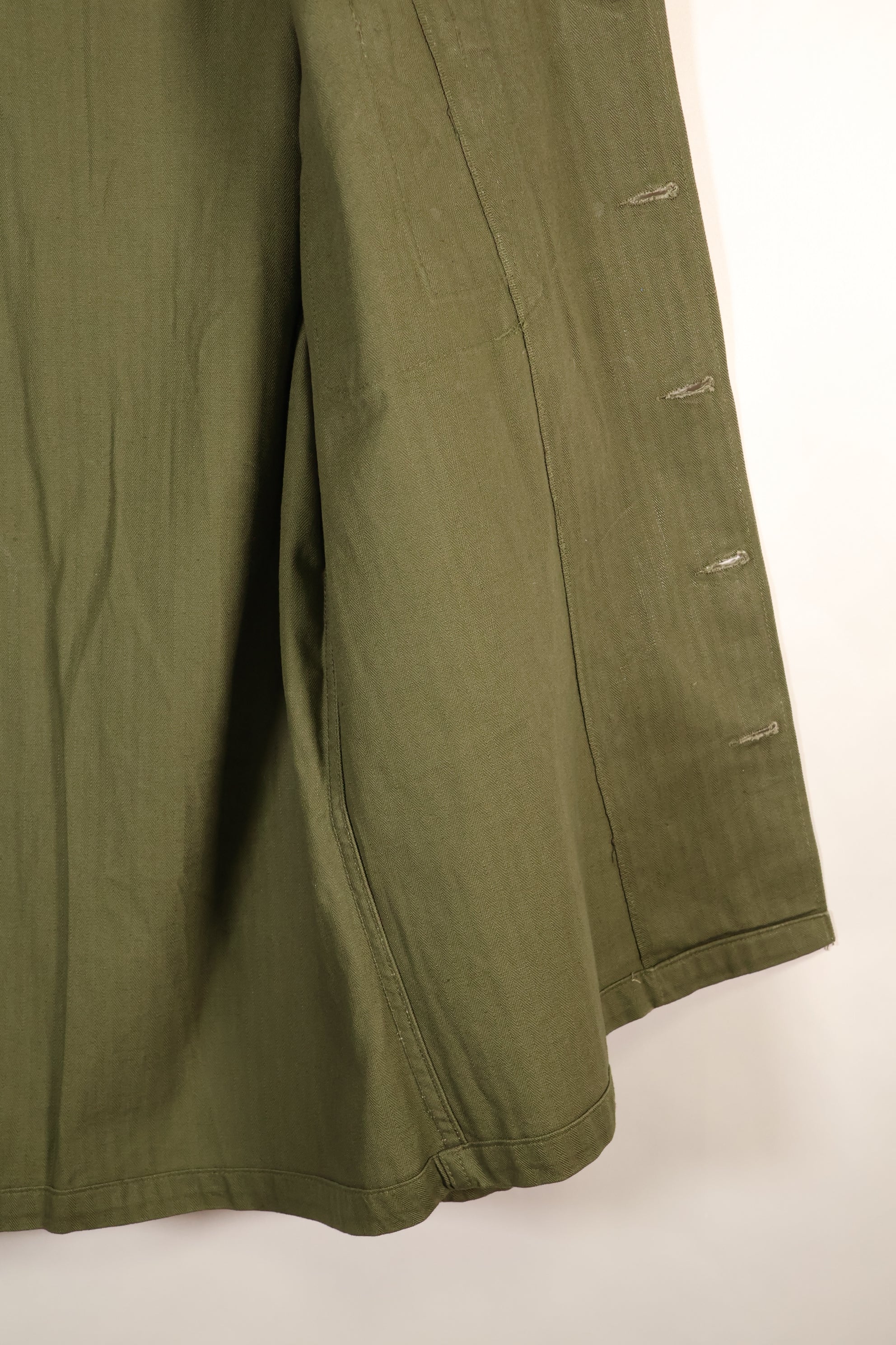 เสื้อตามสัญญาปี 1947, ขนาดเล็ก, M-1947, HBT, เสื้อใช้งานทั่วไป, มีตราติด, มือสอง