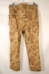 Late 1960s to early 1970s | Privately sourced | Mitchell camouflage | USMC | WWII HBT-style cut | Reversible pants | Used