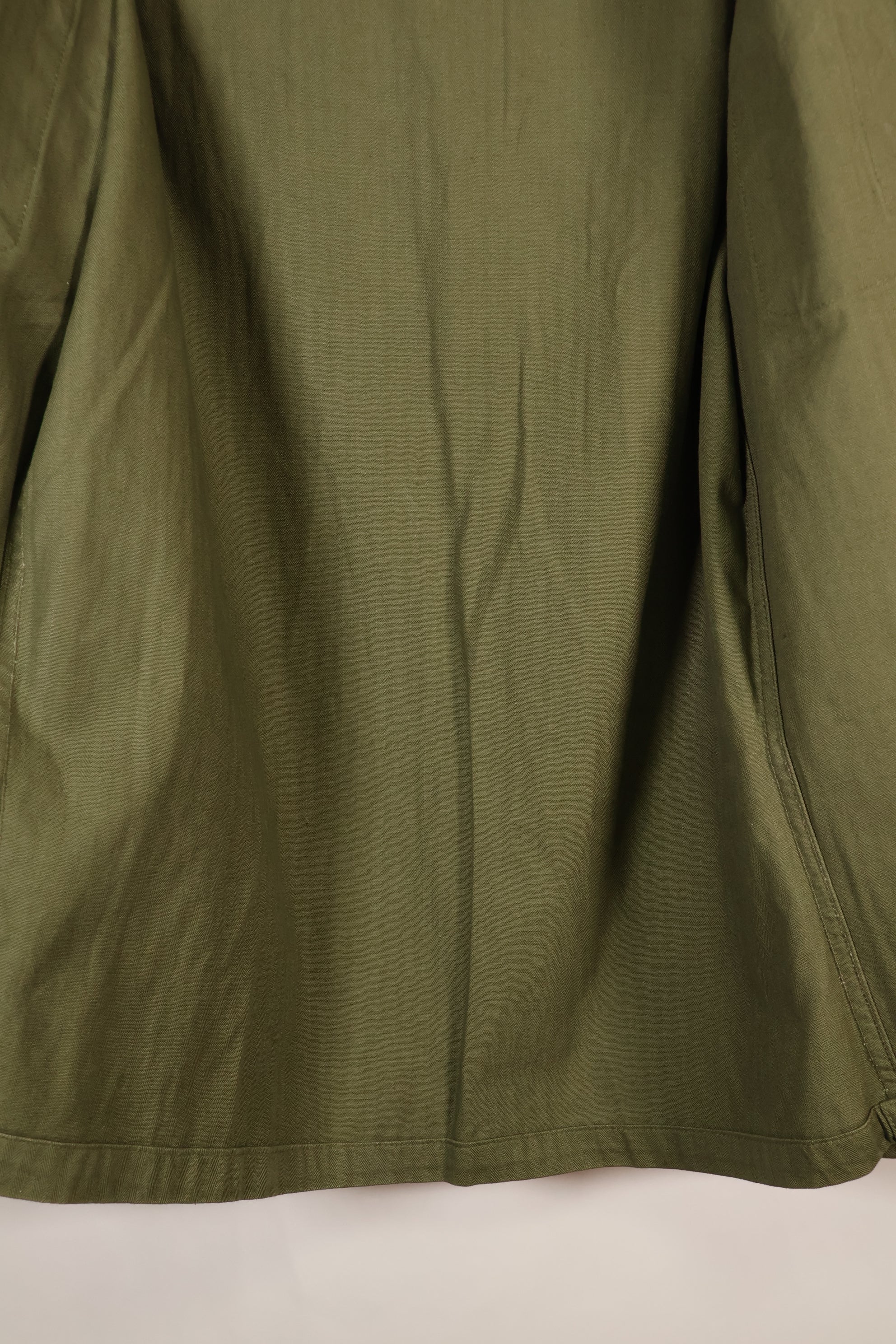 เสื้อตามสัญญาปี 1947, ขนาดเล็ก, M-1947, HBT, เสื้อใช้งานทั่วไป, มีตราติด, มือสอง