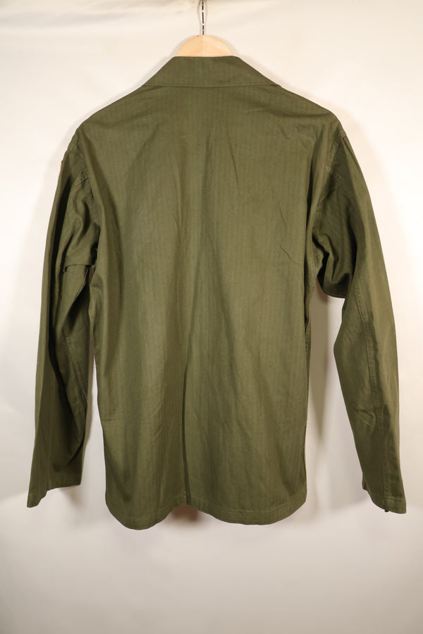 เสื้อตามสัญญาปี 1947, ขนาดเล็ก, M-1947, HBT, เสื้อใช้งานทั่วไป, มีตราติด, มือสอง