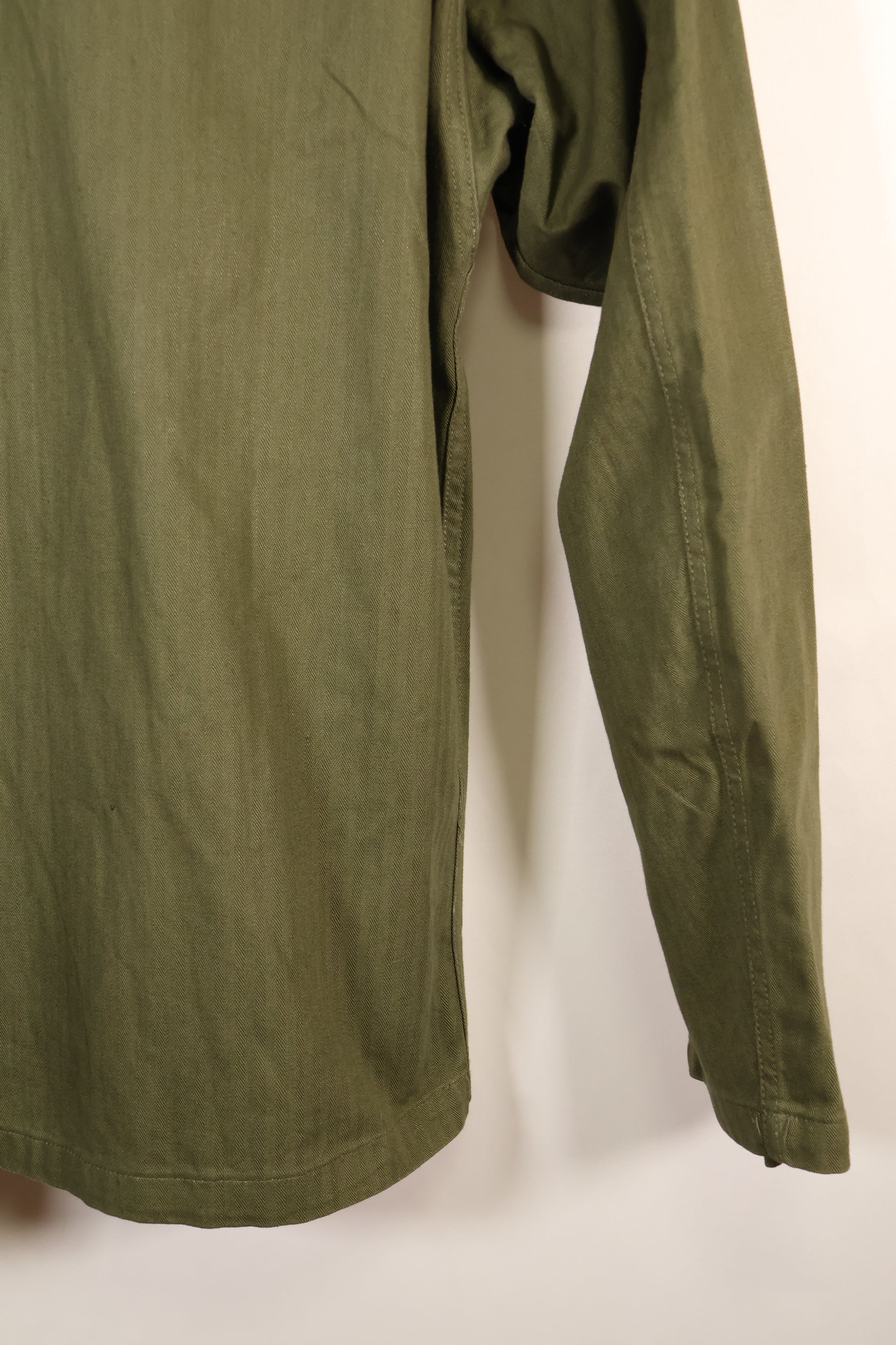เสื้อตามสัญญาปี 1947, ขนาดเล็ก, M-1947, HBT, เสื้อใช้งานทั่วไป, มีตราติด, มือสอง