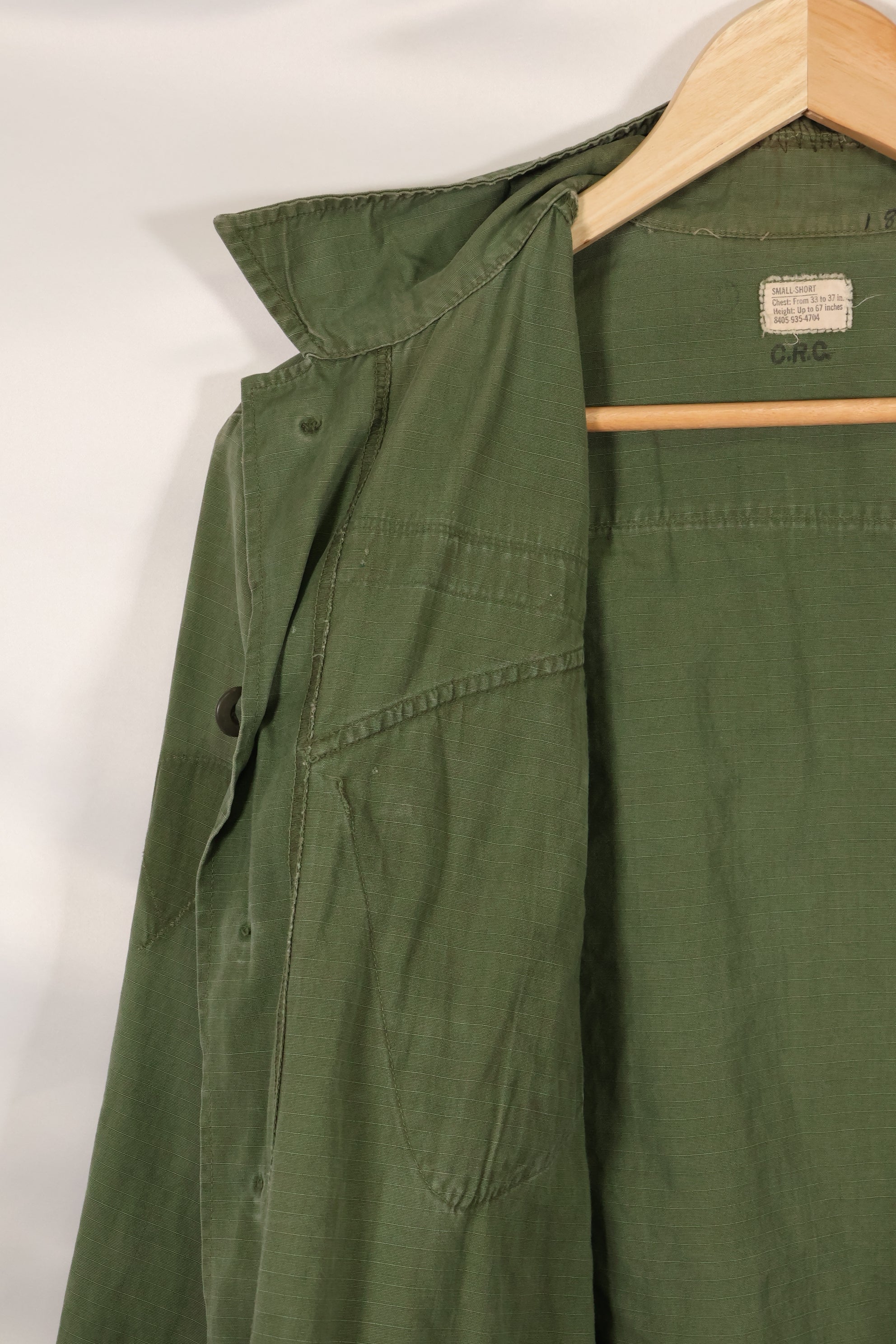 1969年頃　S-Sサイズ　4th Model ジャングルファティーグ　ジャケット　中古品　映画会社放出  F