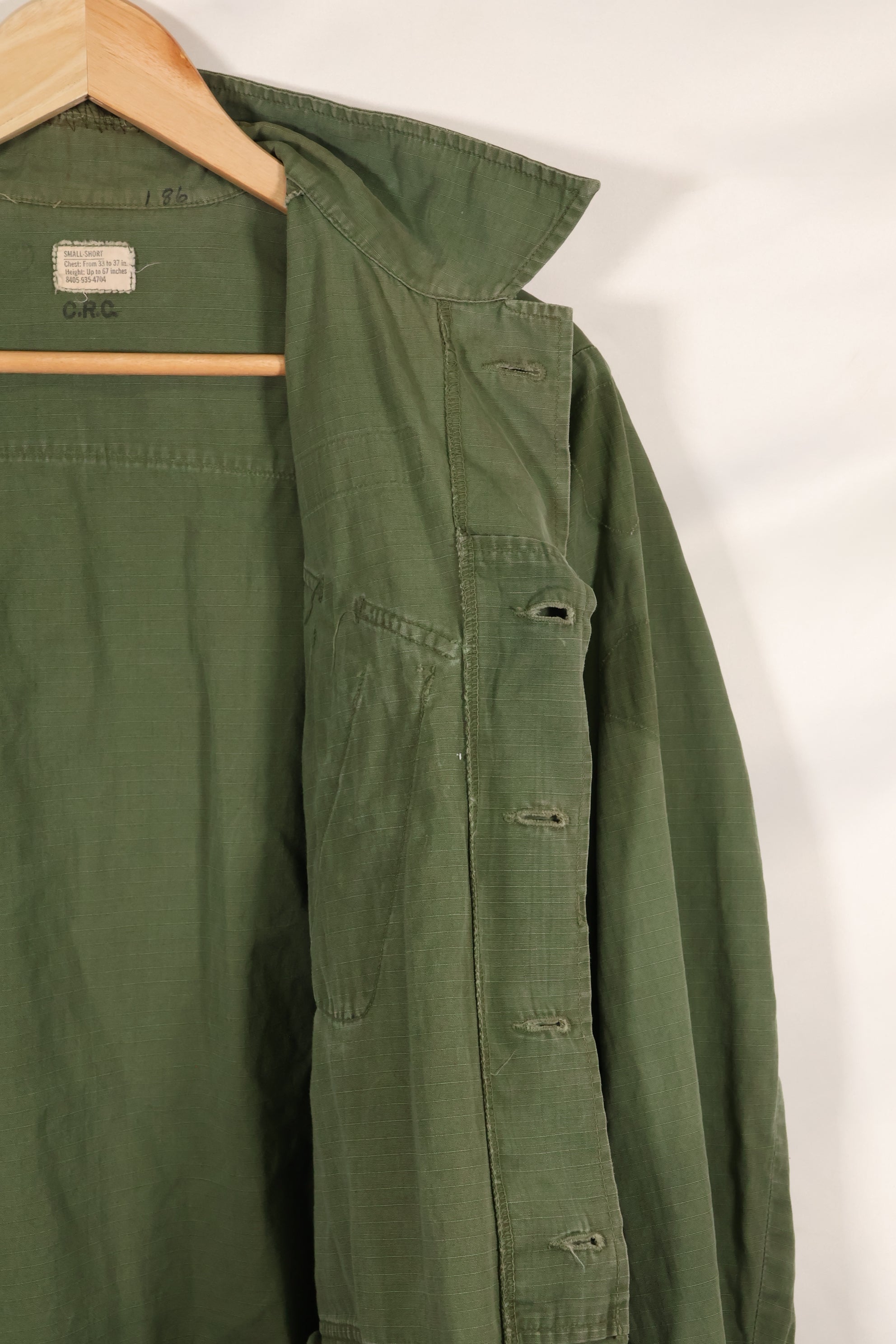 1969年頃　S-Sサイズ　4th Model ジャングルファティーグ　ジャケット　中古品　映画会社放出  F