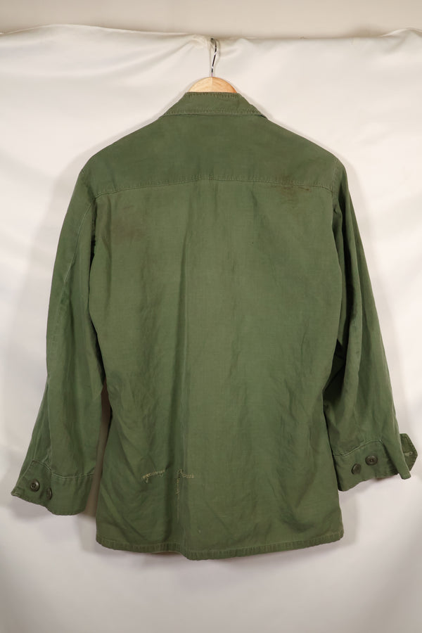 1969年頃　S-Sサイズ　4th Model ジャングルファティーグ　ジャケット　中古品　映画会社放出  F