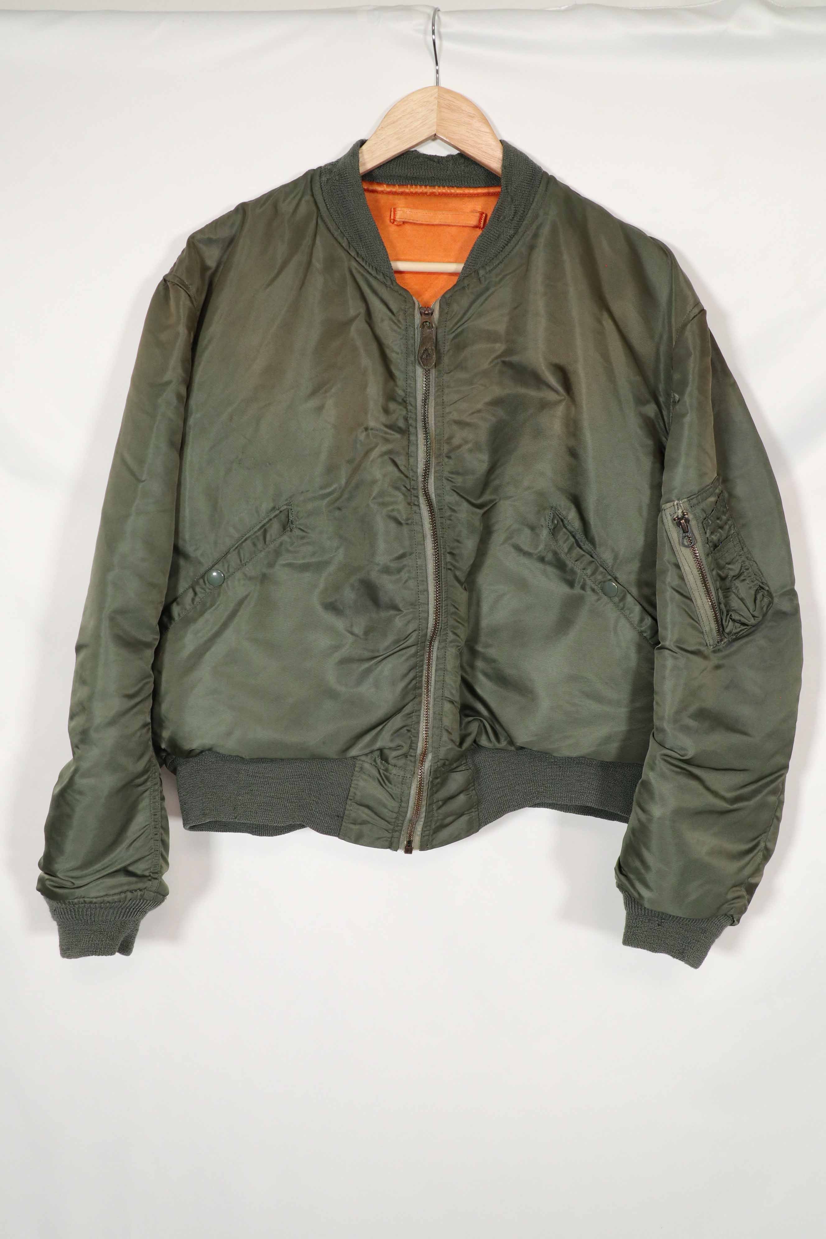 実物　1969年製　X-LARGEサイズ　L-2B　フライトジャケット　中古品　状態良い