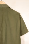 Late 1960s | LARGE | PX Item | Privately Sourced | OG-107 | Utility Shirt | Navy Advisor Replica | Used