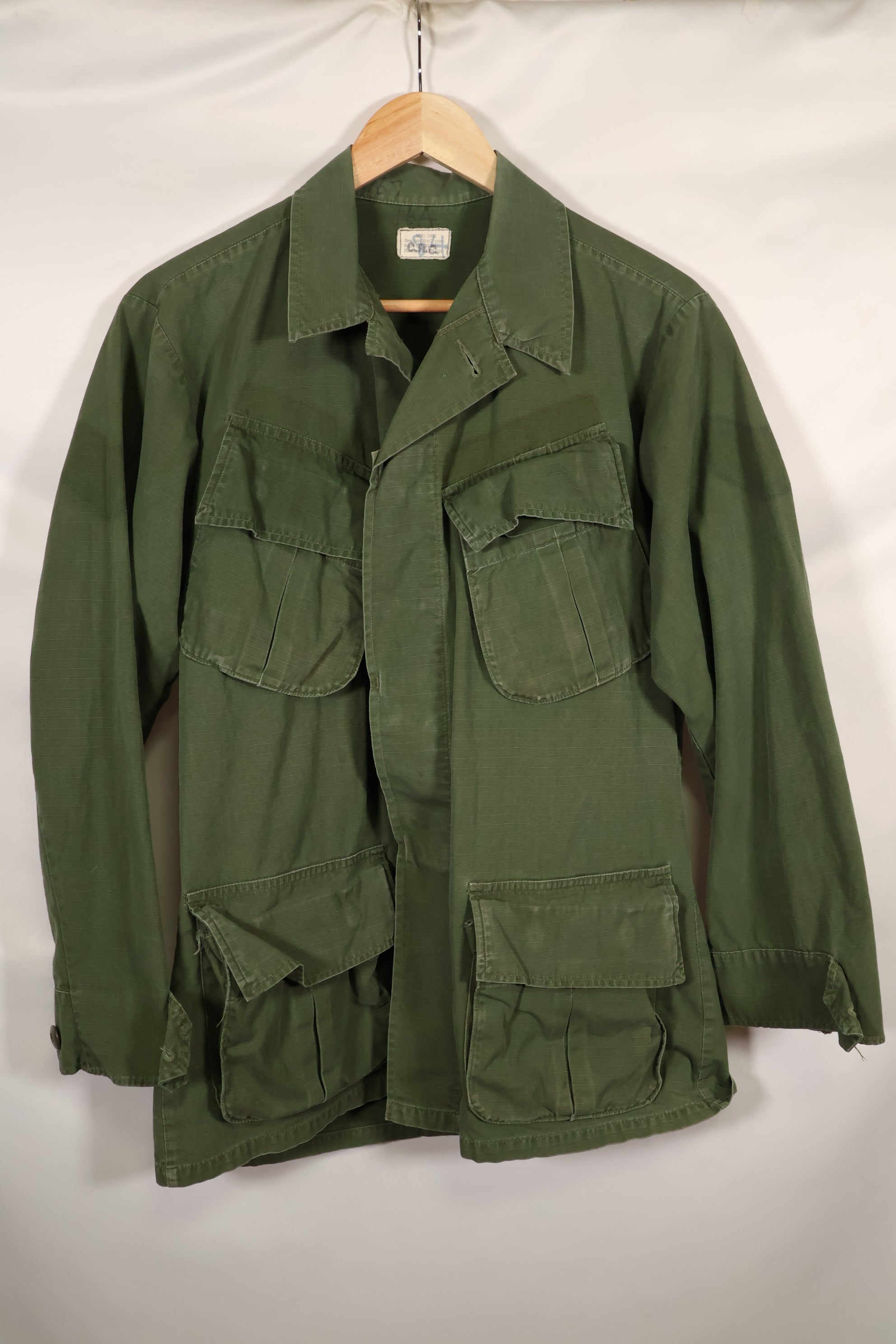 1969年頃　S-Sサイズ　4th Model ジャングルファティーグ　ジャケット　中古品　映画会社放出  G