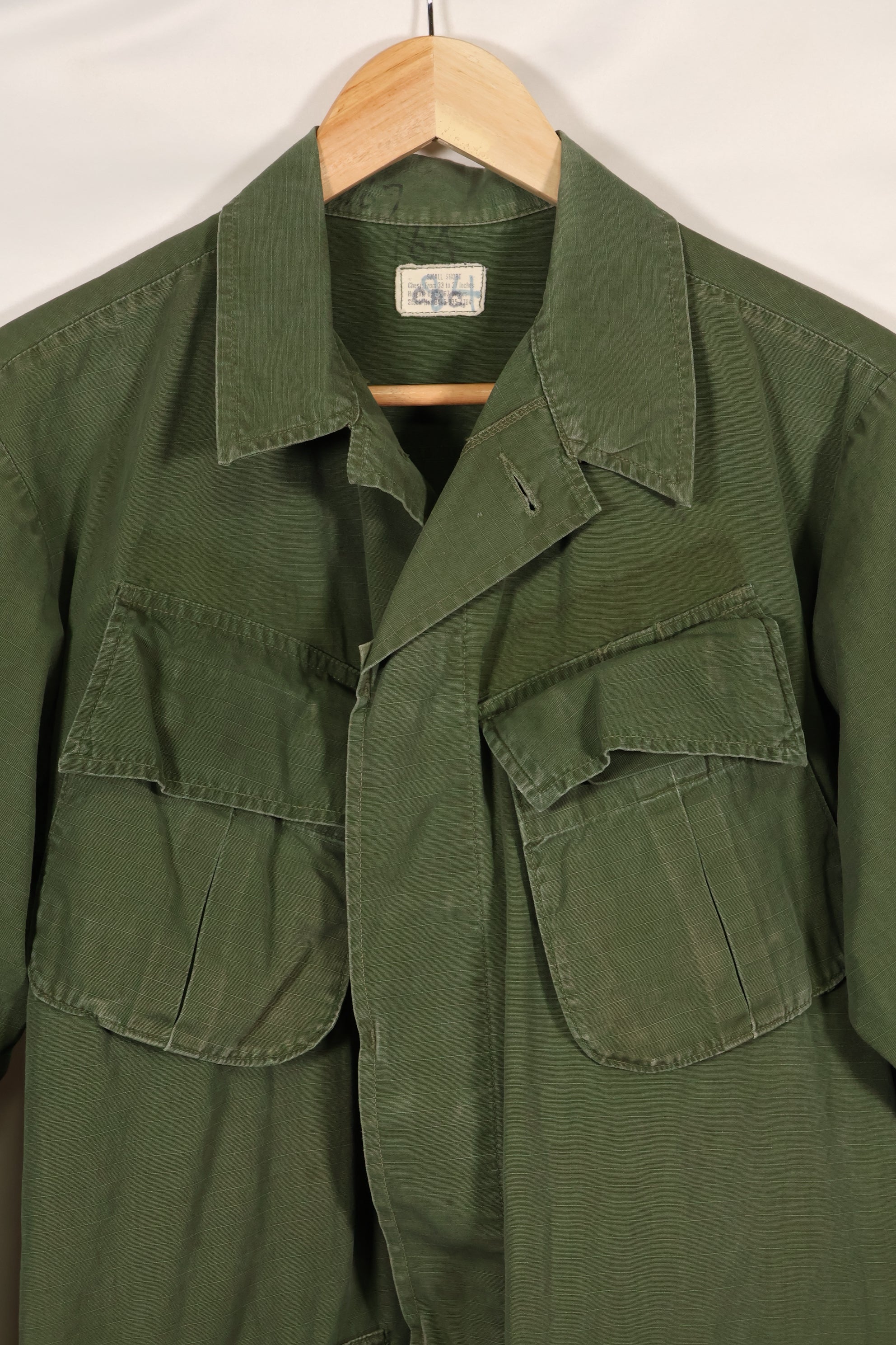 1969年頃　S-Sサイズ　4th Model ジャングルファティーグ　ジャケット　中古品　映画会社放出  G