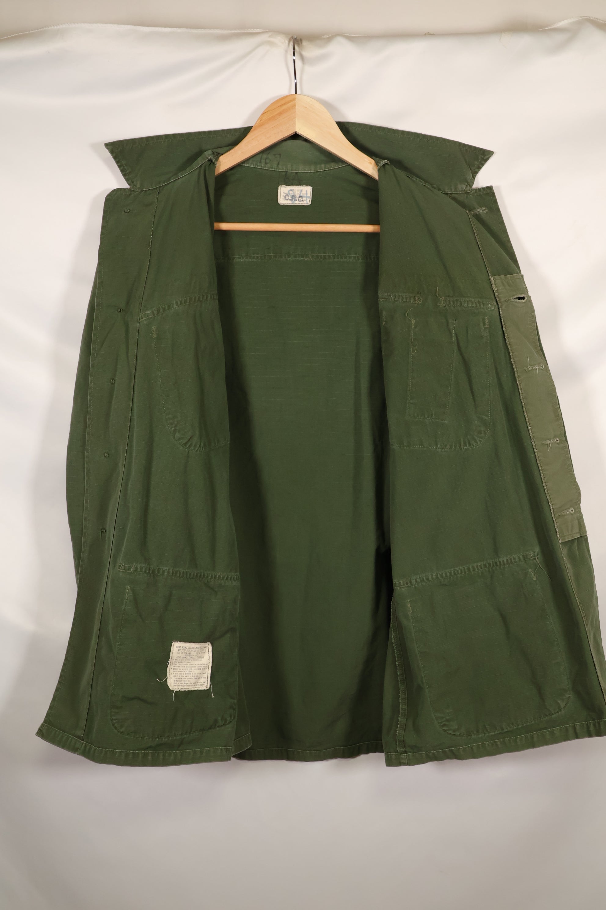 1969年頃　S-Sサイズ　4th Model ジャングルファティーグ　ジャケット　中古品　映画会社放出  G