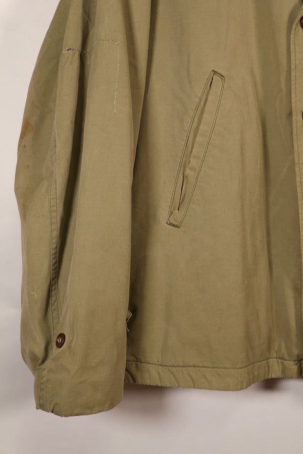 Early 1940s, around 42 to 44 U.S. Army M-1941 Field Jacket, Wool Lining, Used