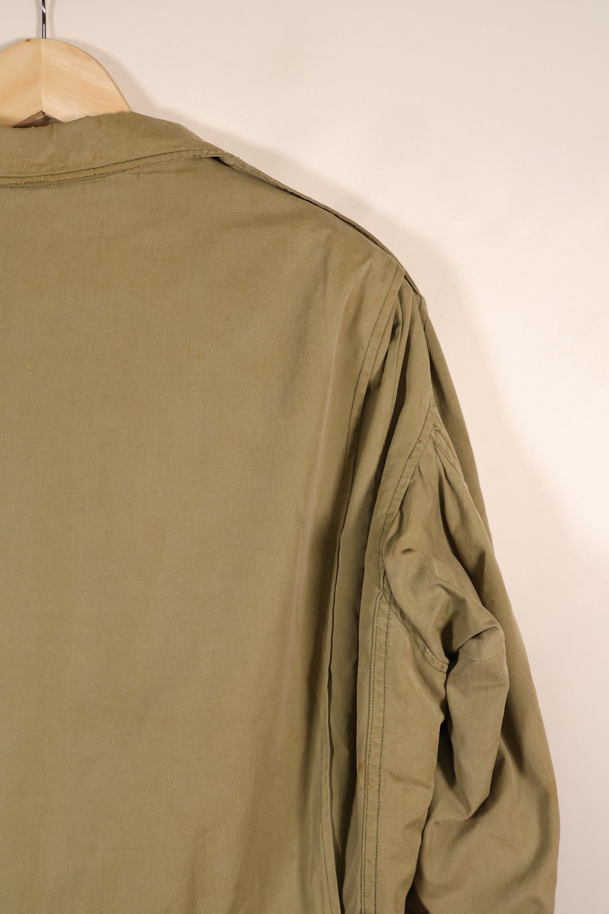 Early 1940s, around 42 to 44 U.S. Army M-1941 Field Jacket, Wool Lining, Used