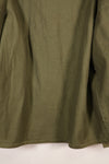 ทศวรรษ 1960, ขนาดประมาณ MEDIUM, OG-107, เสื้อยูทิลิตี้, ทรงตัดเย็บหายาก, มีแพทช์ที่ติดเพิ่มภายหลัง, มือสอง