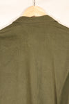 ทศวรรษ 1960, ขนาดประมาณ MEDIUM, OG-107, เสื้อยูทิลิตี้, ทรงตัดเย็บหายาก, มีแพทช์ที่ติดเพิ่มภายหลัง, มือสอง