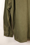 ทศวรรษ 1960, ขนาดประมาณ MEDIUM, OG-107, เสื้อยูทิลิตี้, ทรงตัดเย็บหายาก, มีแพทช์ที่ติดเพิ่มภายหลัง, มือสอง