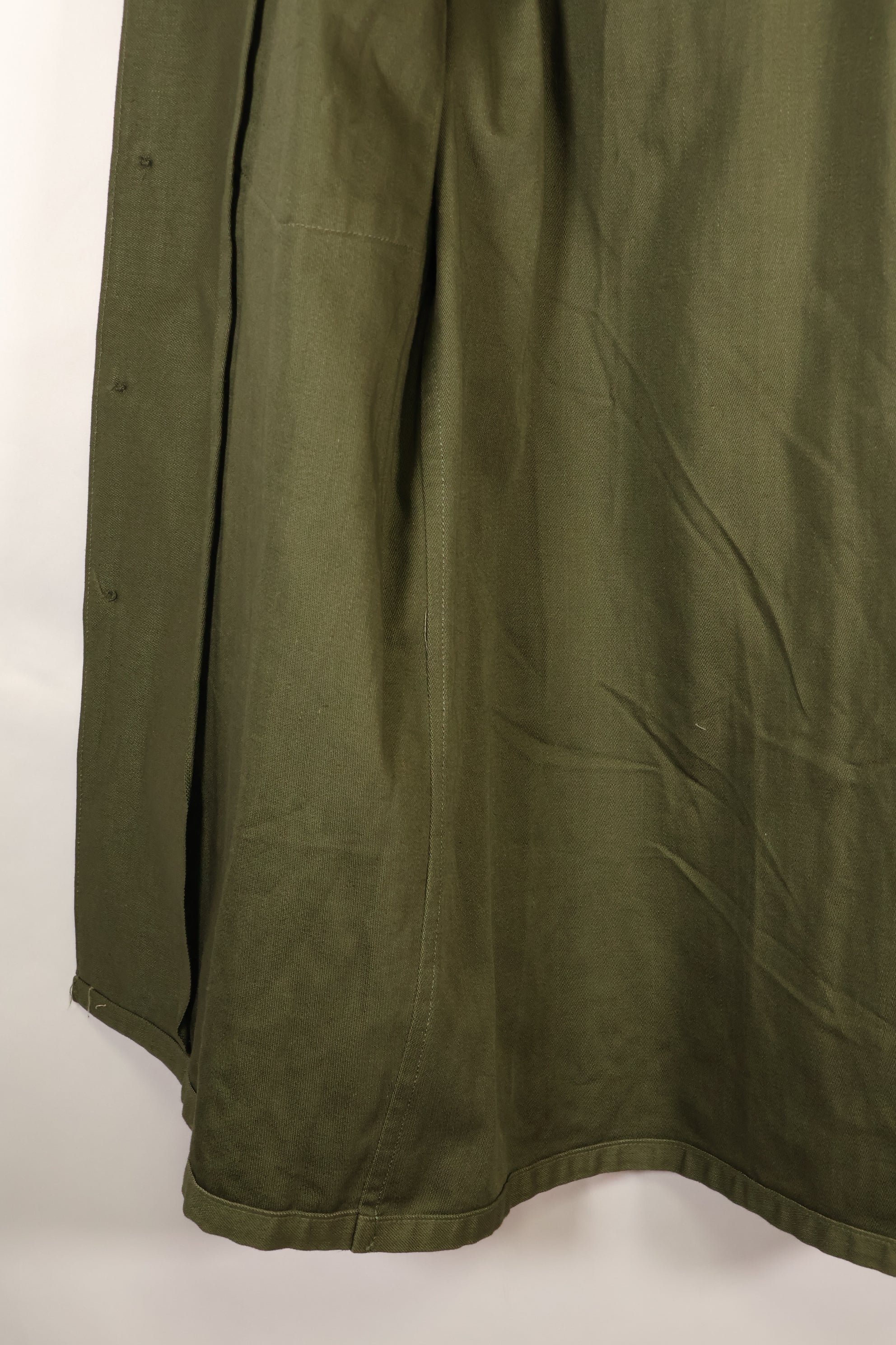 กลางทศวรรษ 1960, 16 1/2 x 36, กองทัพสหรัฐฯ, เสื้อใช้งานทั่วไป OG-107, แทบไม่ได้ใช้