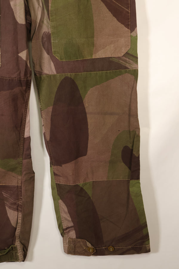 1940s, WWII, British SAS, Windproof Camouflage, Camouflage Pants, Customized, Used