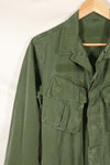 circa 1967-68 size unknown 4th model jungle fatigues jacket, used, released by a movie company.