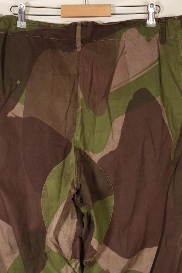 1940s, WWII, British SAS, Windproof Camouflage, Camouflage Pants, Customized, Used