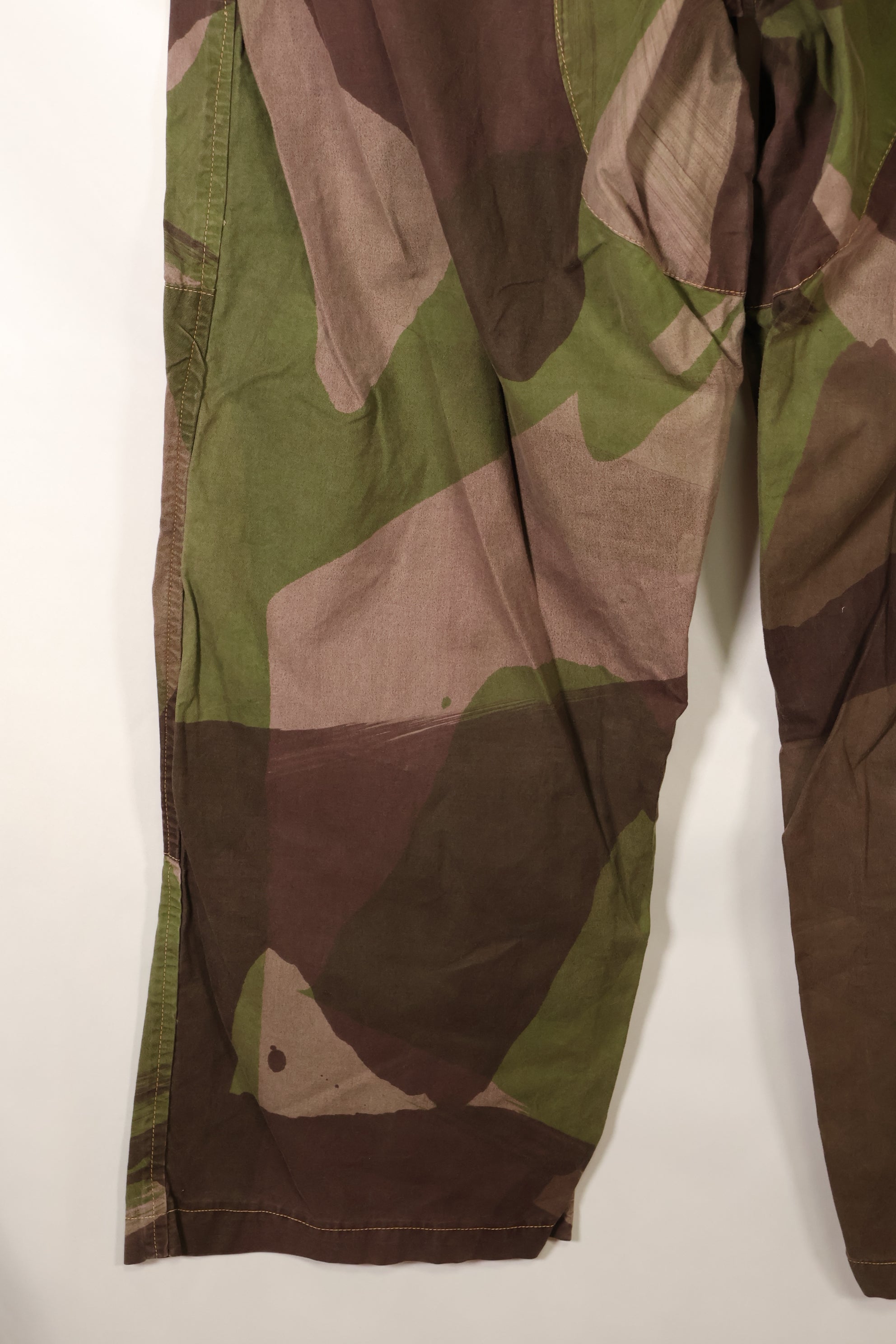 1940s, WWII, British SAS, Windproof Camouflage, Camouflage Pants, Customized, Used