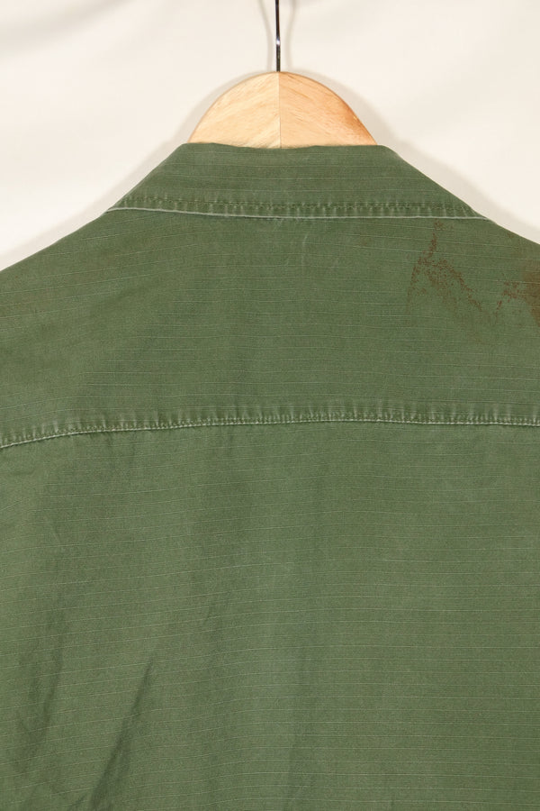 circa 1967-68 size unknown 4th model jungle fatigues jacket, used, released by a movie company.