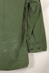circa 1967-68 size unknown 4th model jungle fatigues jacket, used, released by a movie company.