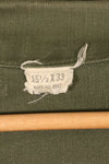 สัญญาปี 1972, 15 1/2 x 33, OG-107, เสื้อใช้งานทั่วไป, มีแพทช์, มือสอง