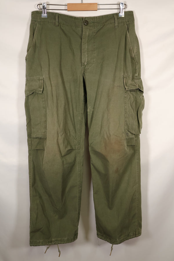 1969年頃　M-Sサイズ　4th Model ジャングルファティーグ　パンツ　中古品　映画会社放出