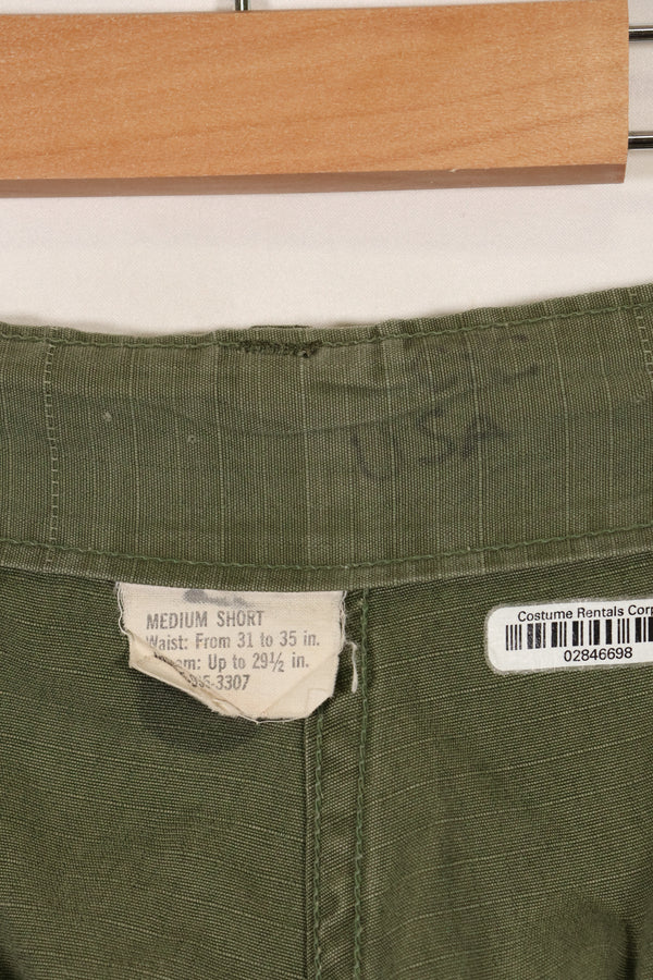 1969年頃　M-Sサイズ　4th Model ジャングルファティーグ　パンツ　中古品　映画会社放出