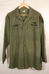 1975 Contract, 16 1/2 x 32, OG-107, Utility Shirt, With Added Patch, Used