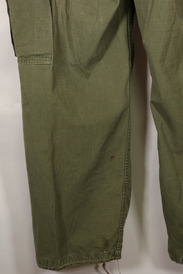 1969年頃　M-Sサイズ　4th Model ジャングルファティーグ　パンツ　中古品　映画会社放出