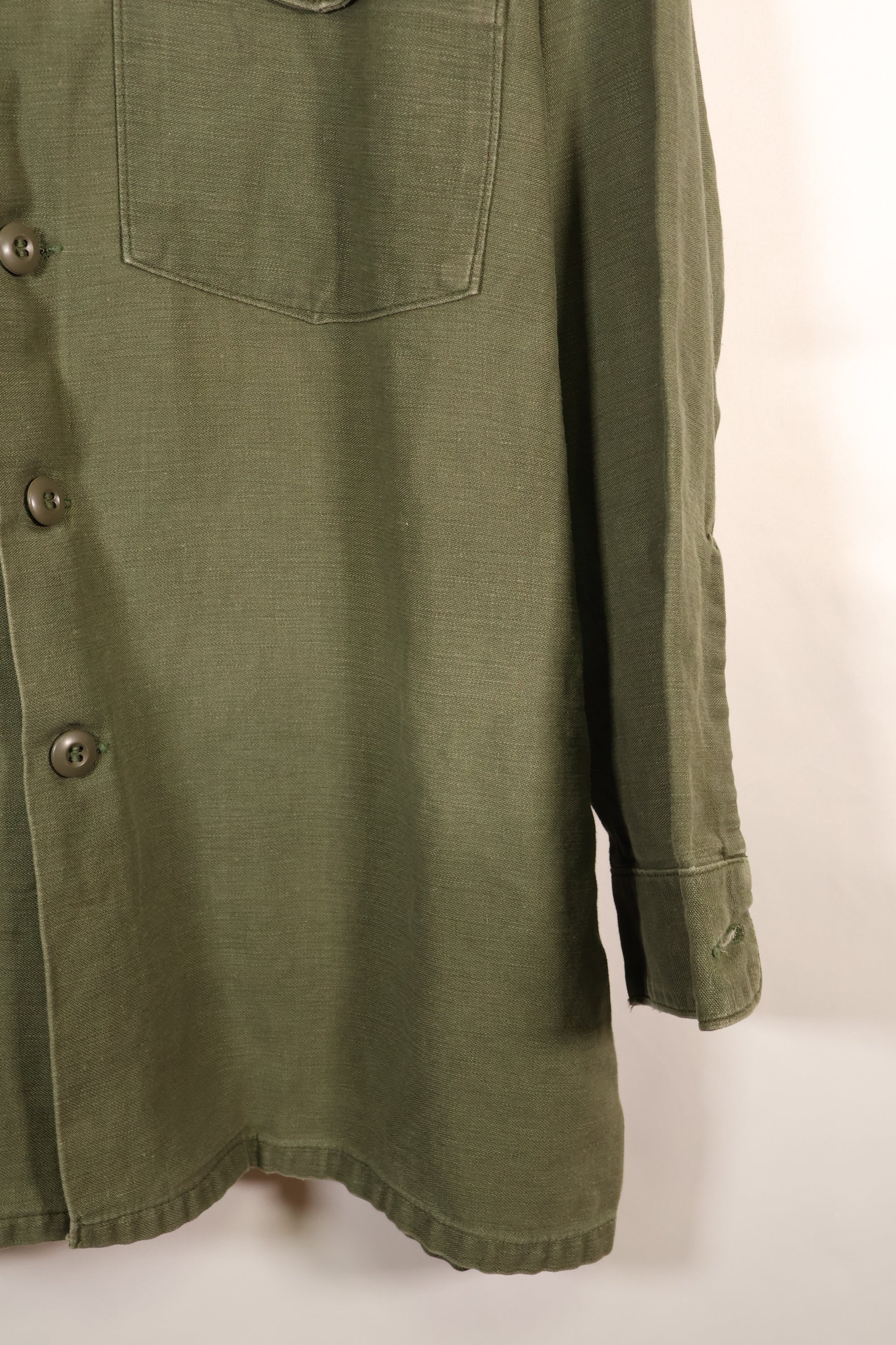 1975 Contract, 16 1/2 x 32, OG-107, Utility Shirt, With Added Patch, Used