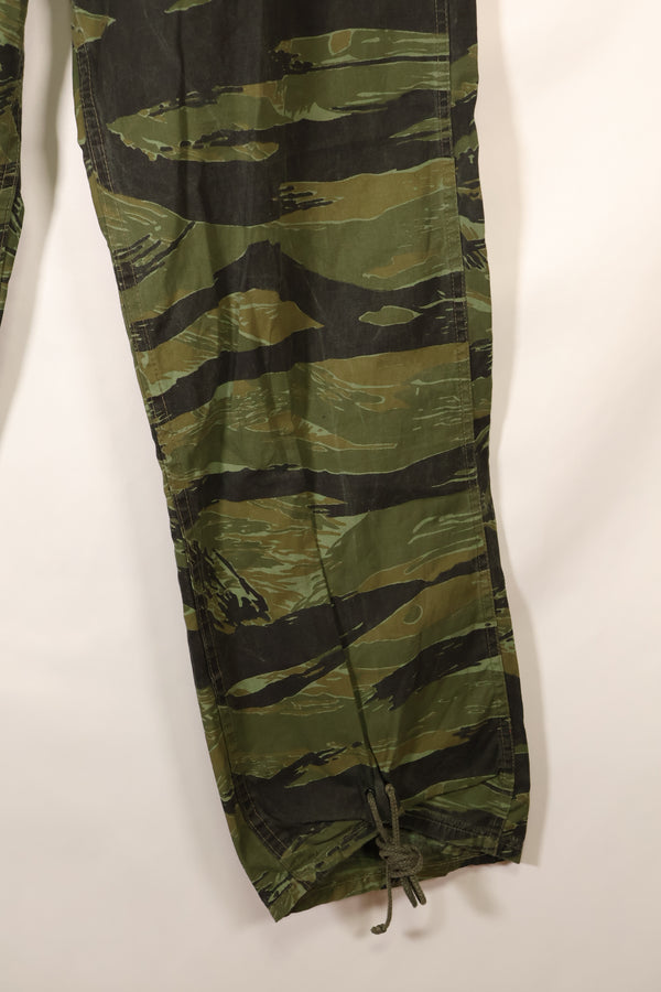 1960s VNMC Tiger Stripe Pattern Hunting Pants, Post-War Surplus Fabric, Used