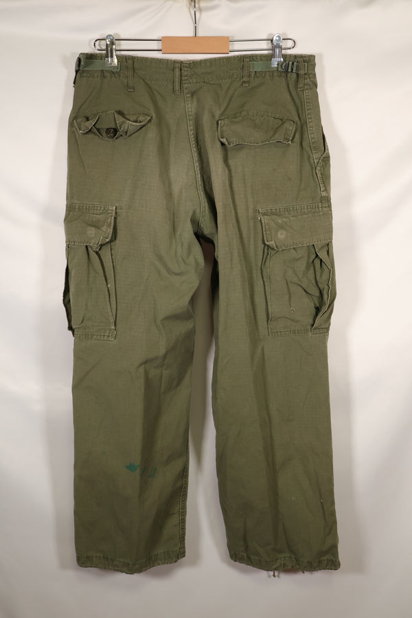 1969年頃　M-Sサイズ　4th Model ジャングルファティーグ　パンツ　中古品　映画会社放出 B