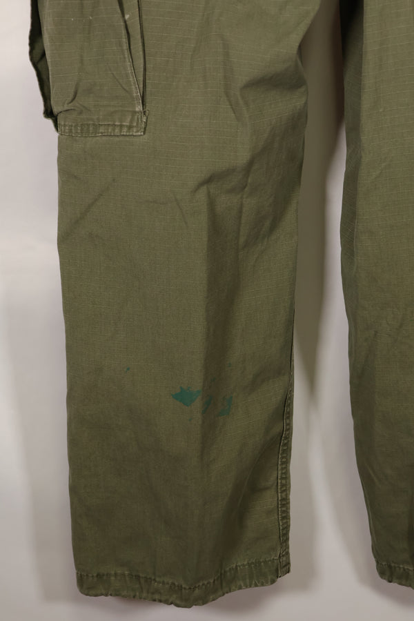 1969年頃　M-Sサイズ　4th Model ジャングルファティーグ　パンツ　中古品　映画会社放出 B