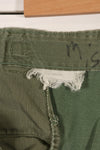 1966年〜68年頃　M-Sサイズ　4th Model ジャングルファティーグ　パンツ　中古品　映画会社放出 C